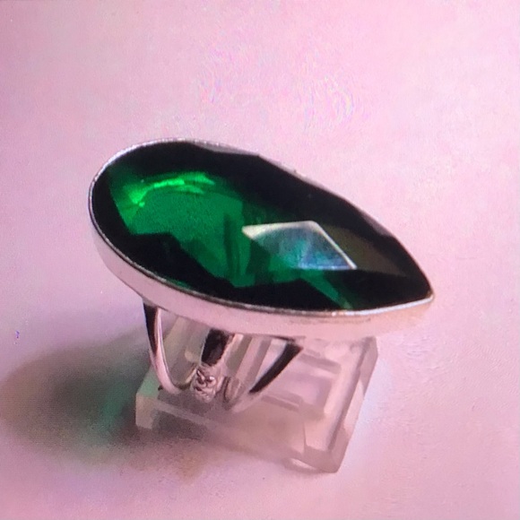 Chrome Diopside 925 Sterling Silver Ring - Picture 3 of 3